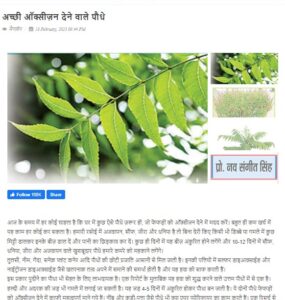 Project Akal Herbal Greens: Promoting Herbal Gardens in Residential and Industrial Space