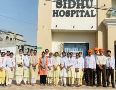Hands-on Learning – Physiotherapy Students Visit Sidhu Hospital