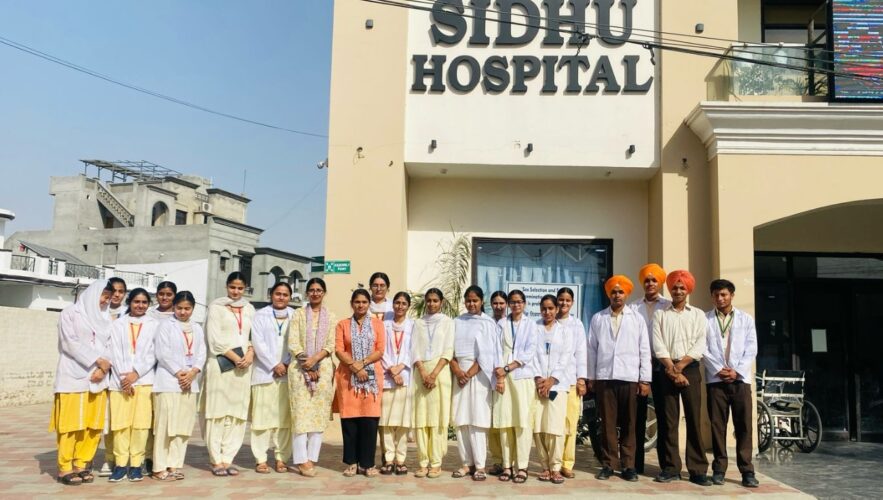 Hands-on Learning – Physiotherapy Students Visit Sidhu Hospital
