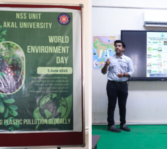 Akal University Joined the World Led Movement to End Plastic Pollution on- World Environment Day