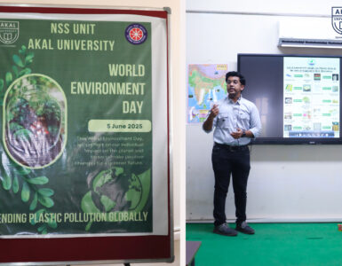 Akal University Joined the World Led Movement to End Plastic Pollution on- World Environment Day
