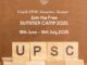 Centre for Competitive Examination Remarkable Announcement-Free UPSC Summer Camp 2025