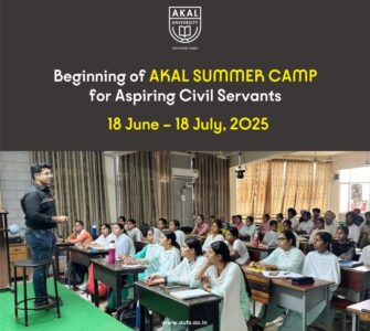 Kickstart Your UPSC Journey – Akal University’s Free Summer Camp 2025 for Future Civil Servants!
