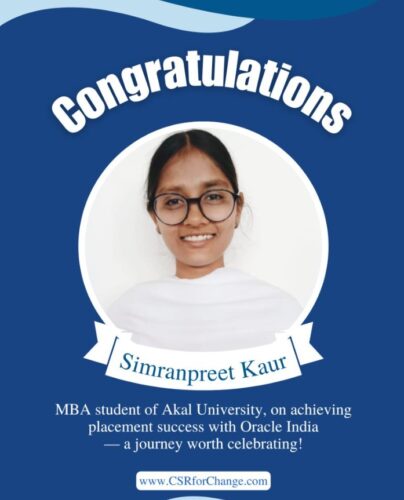 From Jhurar to Oracle  Simranpreet Kaur’s Inspiring Journey of Grit and Grace