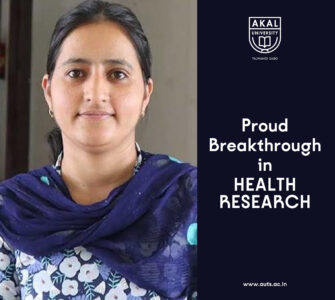 Making Us Proud – Dr. Komalpreet’s Big Win in Sustainable Research