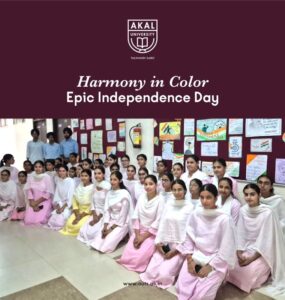 Harmony in Color – Akal University’s Vibrant Independence Day Celebration