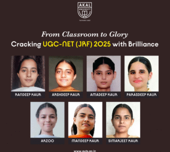 From Classrooms to Glory – Akal University students crack NET-JRF 2025