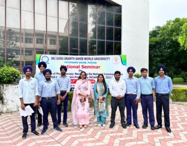 Akal University’s Department of Physiotherapy Explores the Future of Physiotherapy at National Seminar