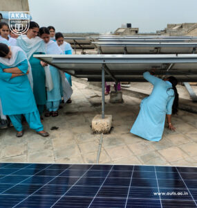 Installing Solar Panels at Akal University – Practical Hands-on Training and Learning Beyond Classrooms
