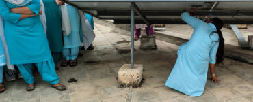 Installing Solar Panels at Akal University – Practical Hands-on Training and Learning Beyond Classrooms