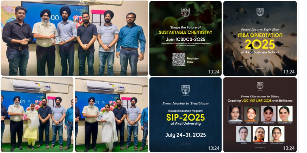 TMTW July 2025 – Akal University’s Month of Achievements, New Beginnings & Academic Excellence