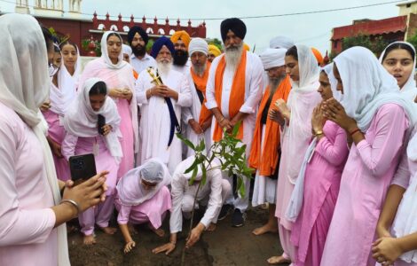 Akal University Leads Plantation Drive at Takht Shri Damdama Sahib for Climate Action