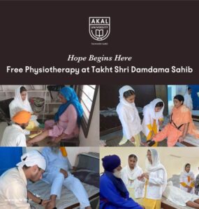 Hope and Healing – Free Physiotherapy for Villagers at Shri Damdama Sahib