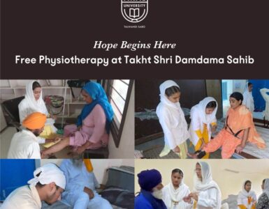 Hope and Healing – Free Physiotherapy for Villagers at Shri Damdama Sahib