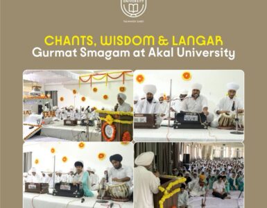 Gurmat Smagam at Akal University – A Day of Devotion, Wisdom & Unity