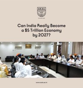 Debating India’s  Trillion Dream: Akal University Students Take the Mic