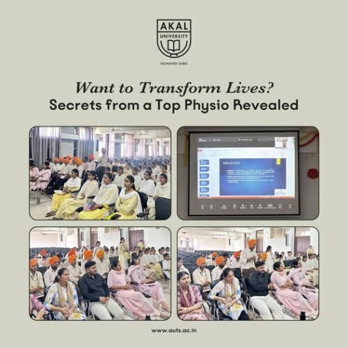 Physiotherapy and Quality of Life – Transformative Insights from Akal University’s Webinar Physiotherapy and Quality of Life – Transformative Insights from Akal University’s Webinar