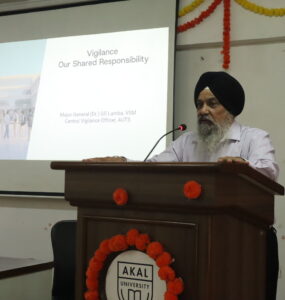 Akal University Inspires Ethical Leadership During Vigilance Awareness Week 2025