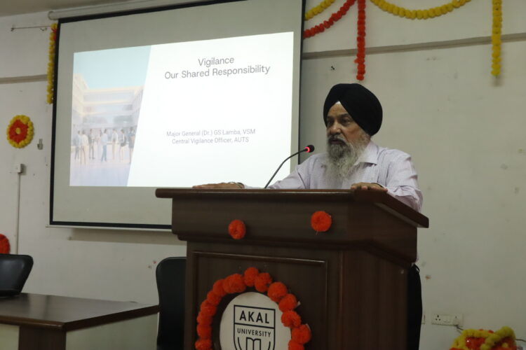 Akal University Inspires Ethical Leadership During Vigilance Awareness Week 2025