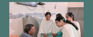 Bridging Hearts and Generations – Akal University Students Visit Asra Old Age Home for Community Learning