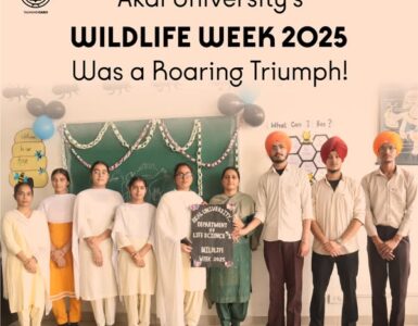 Wildlife Week 2025 – Akal University Inspires Students to Become Guardians of Nature