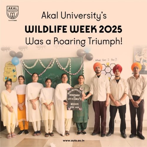 Wildlife Week 2025 – Akal University Inspires Students to Become Guardians of Nature