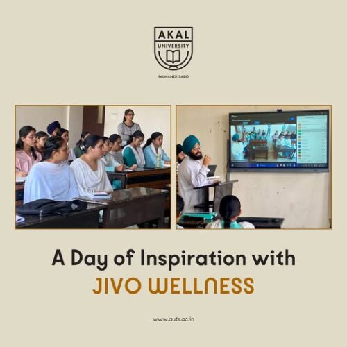 Inspiring Minds, Shaping Futures – Jivo Wellness Motivates Akal University Business Students
