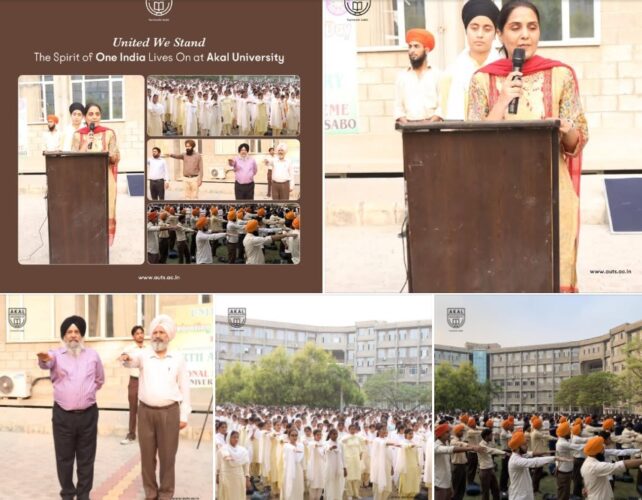 United We Stand -The Spirit of One India on Rashtriya Ekta Diwas 🇮🇳