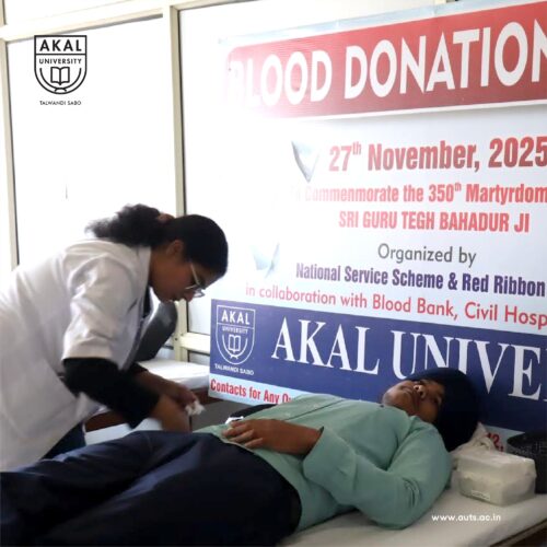 A Blood Donation Camp – as a Tribute to Honour Guru Tegh Bahadur Sahib Ji’s 350-Year Legacy