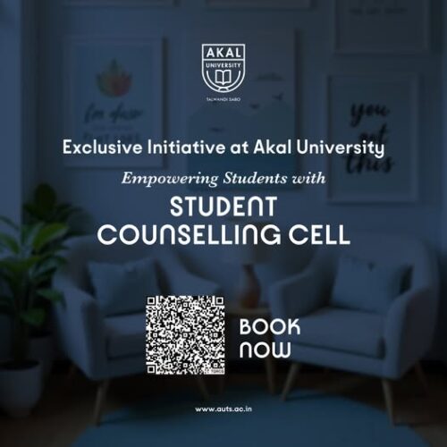 Strengthening Minds, Shaping Futures – Akal University’s Counselling Cell is for You