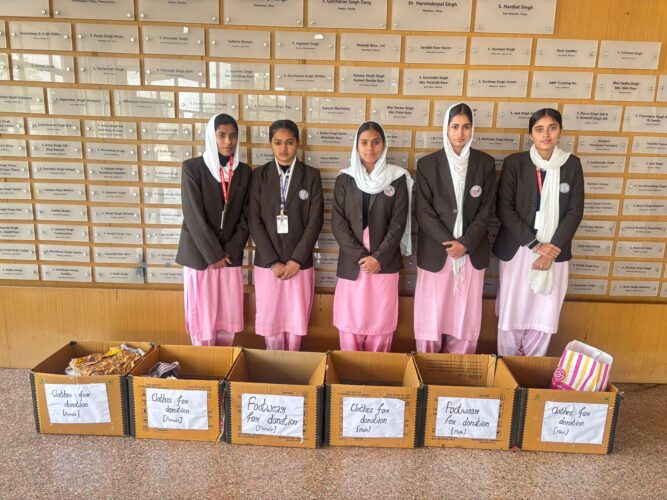 Akal University Hosts Compassionate Donation Drive