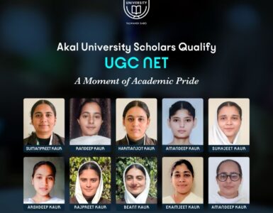 UGC NET Success at Akal University – Scholars Set New Benchmark in Academic Excellence