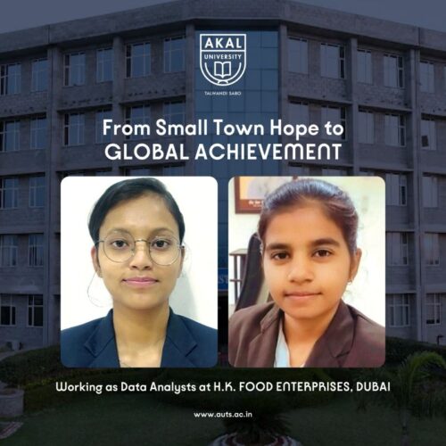 From Rural Roots to Global Careers – How Akal University Shaped Two Data Analysts for Dubai