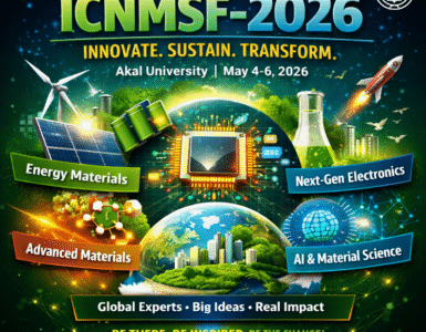 Welcome to ICNMSF-2026 – Where Innovation Meets Sustainability Welcome to ICNMSF-2026 – Where Innovation Meets Sustainability