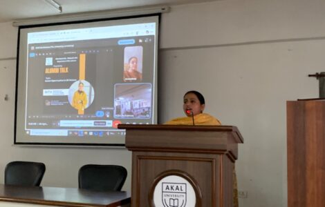 Exploring Career Paths in Life Sciences – Inspiring Alumni Talk at Akal University