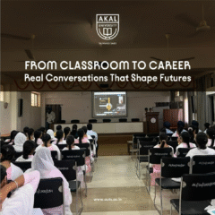 Shaping Future Careers in Life Sciences – Alumni Talk at Akal University Inspires Students