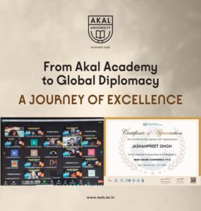 From Classroom to Global Stage – Jashanpreet Singh Sarao’s Inspiring Journey to International Diplomacy