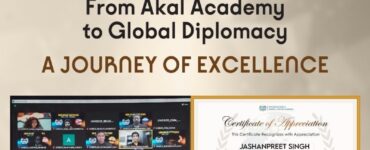 From Classroom to Global Stage – Jashanpreet Singh Sarao’s Inspiring Journey to International Diplomacy
