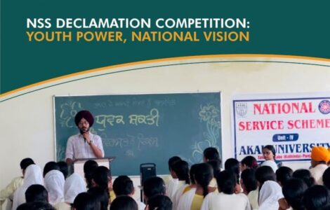 Independence Day Declamation Competition at Akal University – What Freedom Means to 170 Young Voices