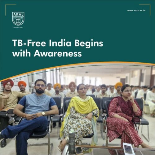 TB-Free India Awareness at Akal University – Why Fighting TB Also Means Fighting Stigma